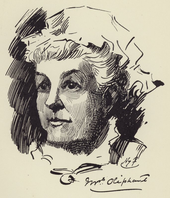 paní Oliphantová od Harry Furniss