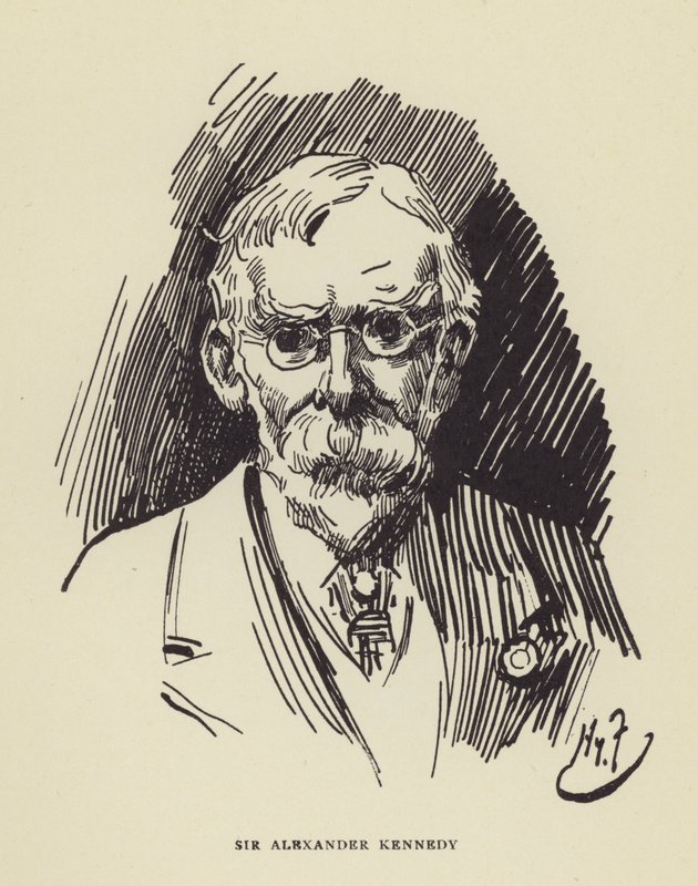 Sir Alexander Kennedy od Harry Furniss