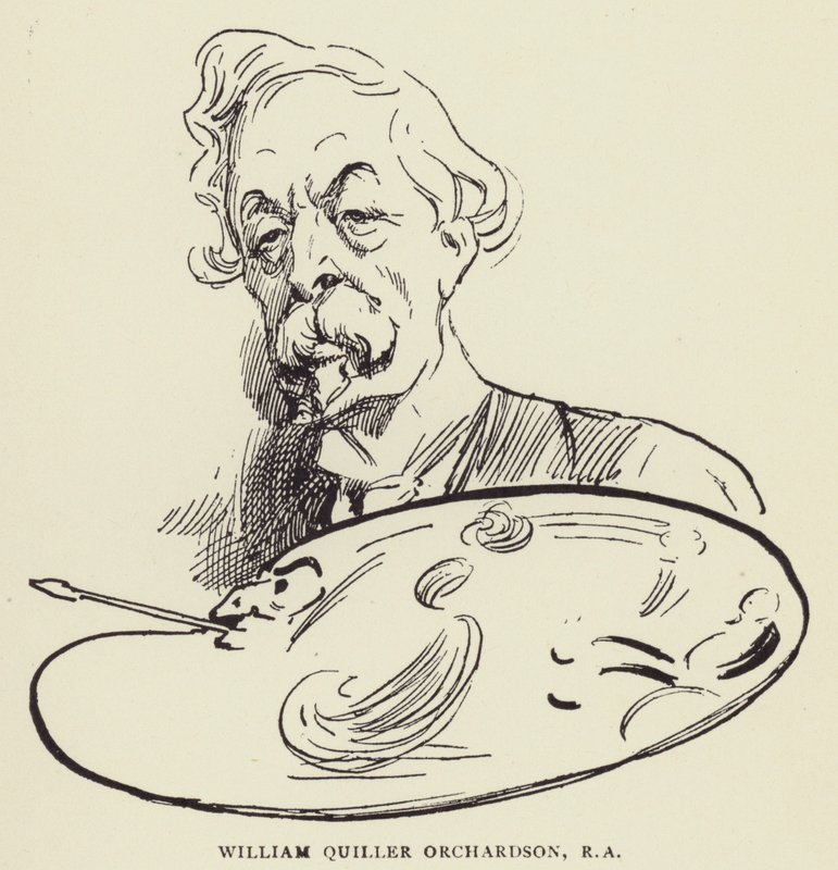William Quiler Orchardson, RA od Harry Furniss
