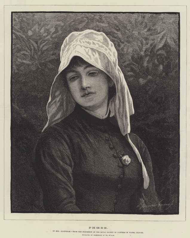 Phoebe od Helen Allingham