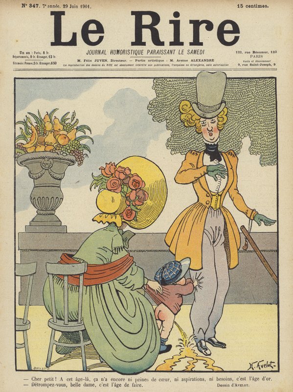 Ilustrace pro Le Rire od Henri Avelot