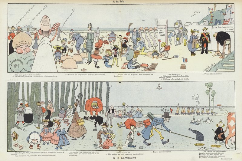 Ilustrace pro Le Rire od Henri Avelot