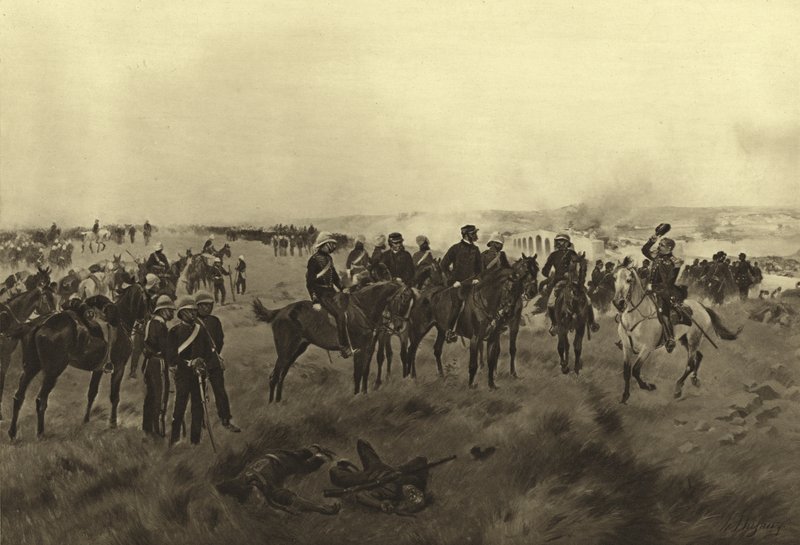 Kampaň v Číně, 1860 (hlubotisk) od Henri Louis Dupray