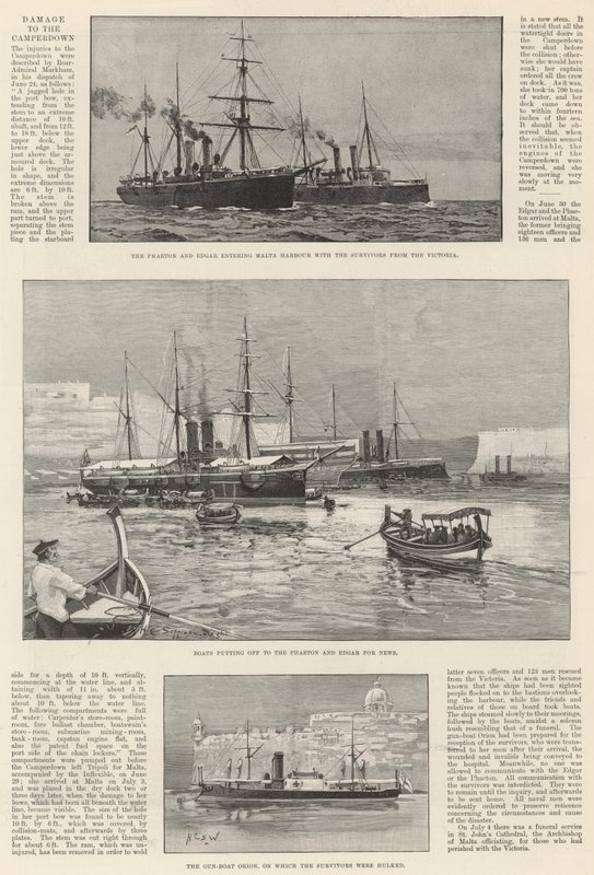 Ztráta Viktorie od Henry Charles Seppings Wright