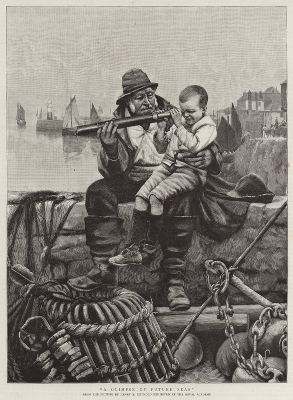 Záblesk budoucích moří od Henry Edward Detmold
