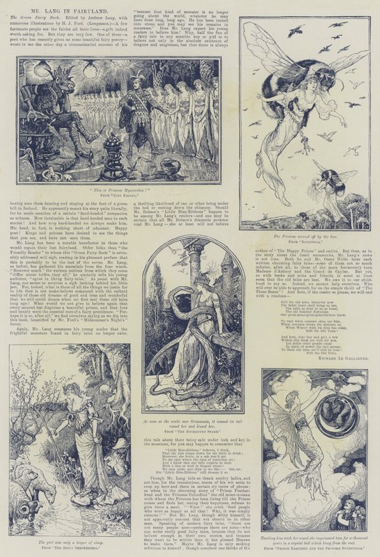 Pan Lang v říši pohádek od Henry Justice Ford