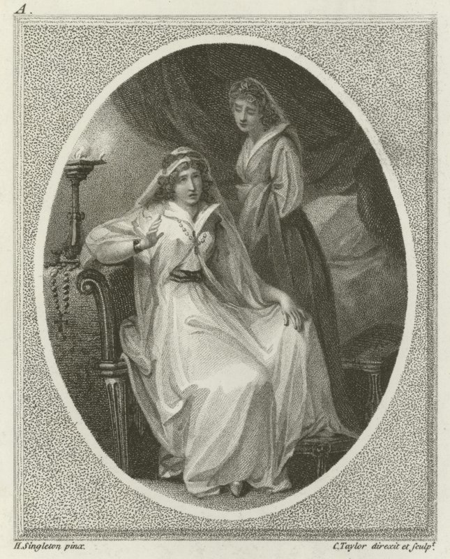 Scéna z Othella od Williama Shakespeara od Henry Singleton