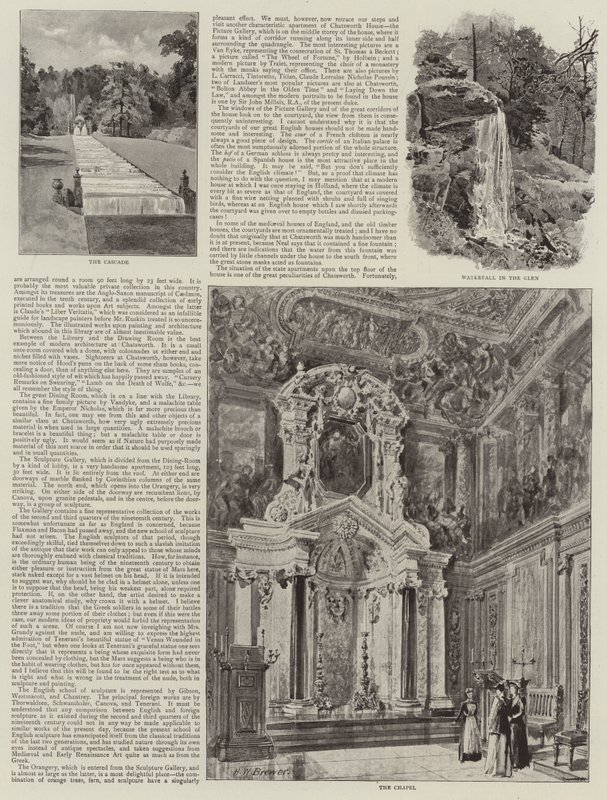 Chatsworth od Henry William Brewer
