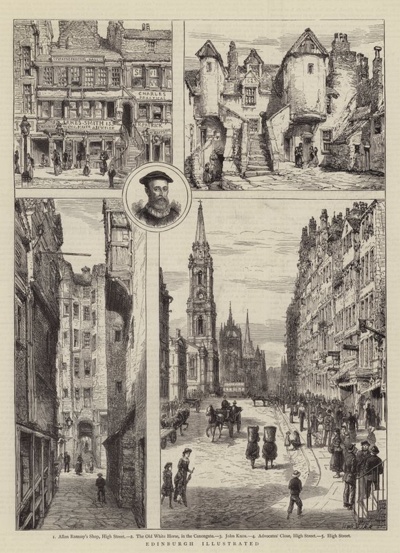 Edinburgh Illustrated od Henry William Brewer