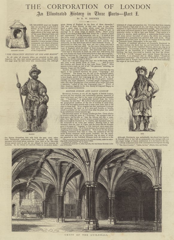 Londýnská korporace od Henry William Brewer
