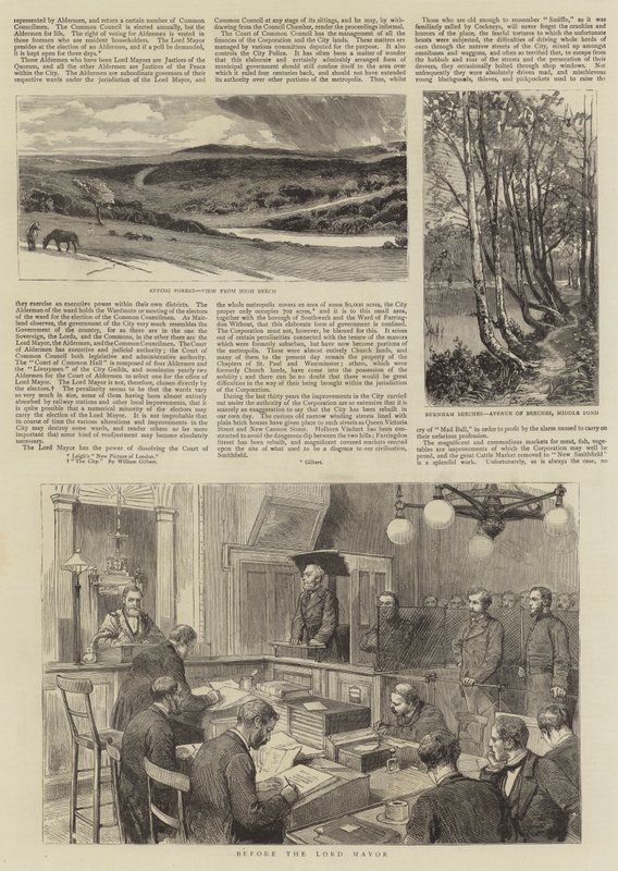 Londýnská korporace od Henry William Brewer