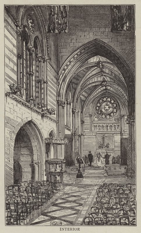Krymský pamětní kostel od Henry William Brewer
