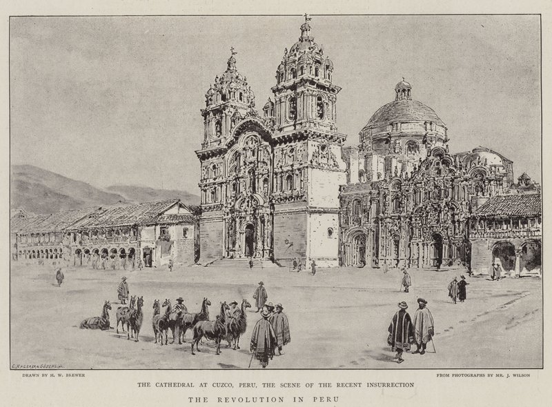 Revoluce v Peru od Henry William Brewer