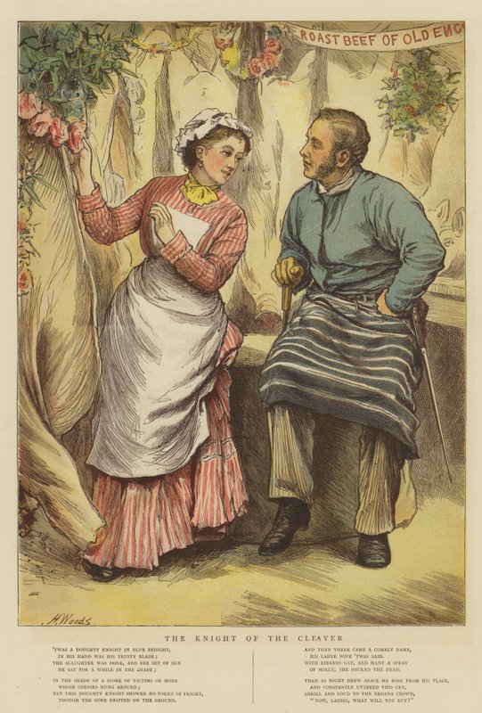 Rytíř sekáče (chromolit) od Henry Woods