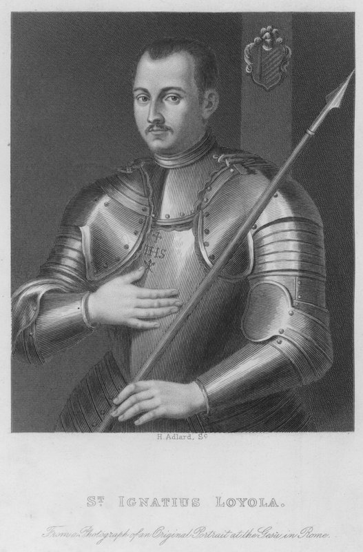 St Ignatius Loyola (rytina) od Henry Adlard
