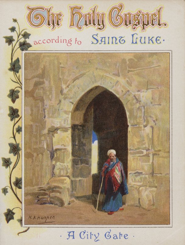 městská brána (chromolitho) od Henry Andrew Harper