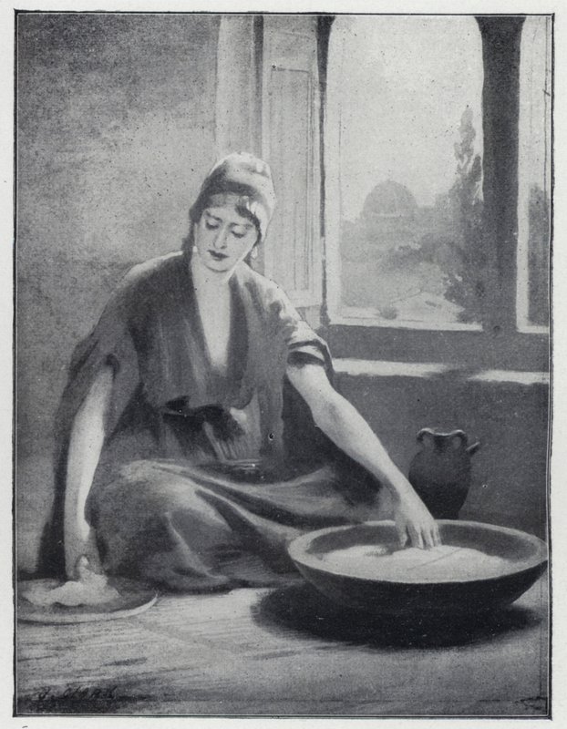 Přidání kvásku do mouky (litho) od Henry Andrew Harper