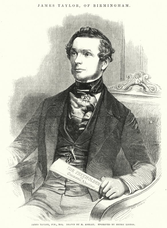 James Taylor (rytina) od Henry Anelay