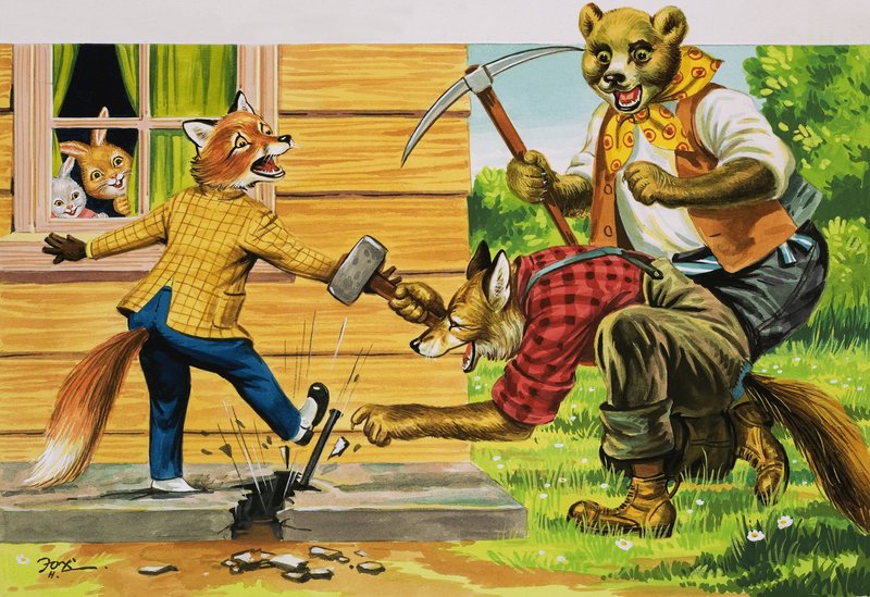 Králík Brer od Henry Charles Fox