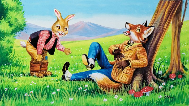 Brer Rabbit a Brer Fox od Henry Charles Fox
