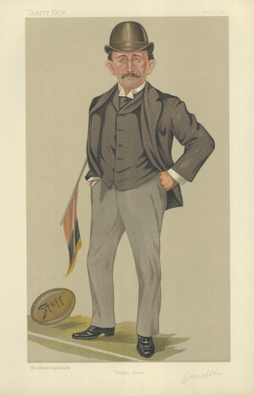 Pan Edward Temple Gurdon od Henry Charles Seppings Wright