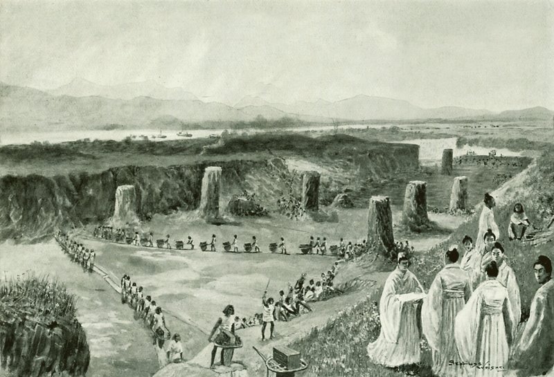 Velký čínský kanál od Henry Charles Seppings Wright