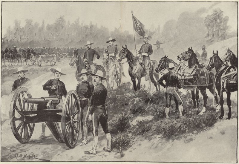 Španělsko-americká válka od Henry Charles Seppings Wright