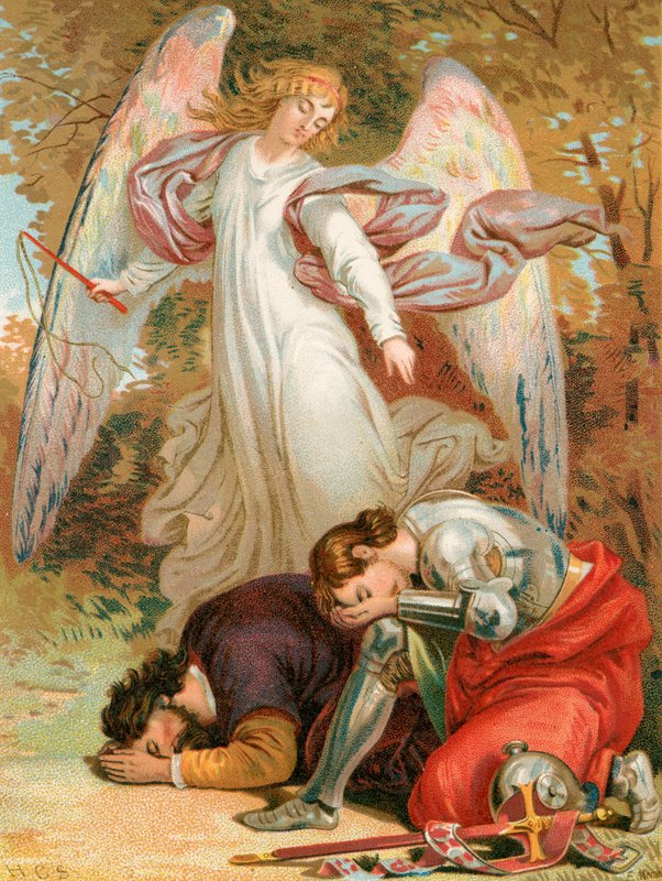 Christian a Hopeful potrestáni od Henry Courtney Selous