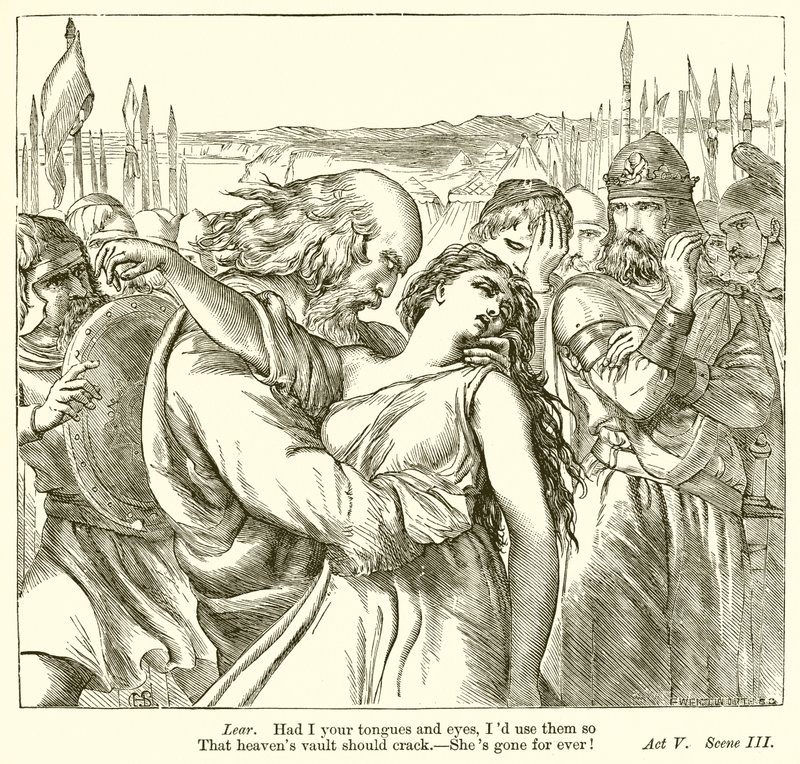 král Lear od Henry Courtney Selous