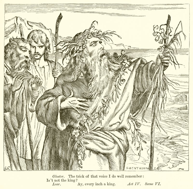 král Lear od Henry Courtney Selous