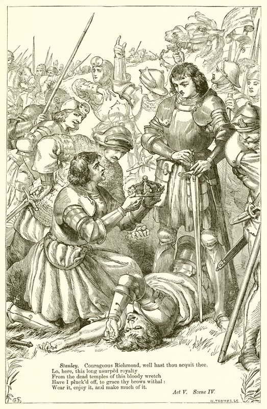 Král Richard III od Henry Courtney Selous