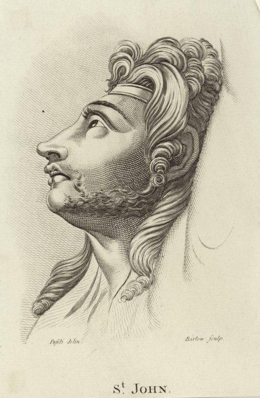 Svatý Jan od Johann Heinrich Füssli