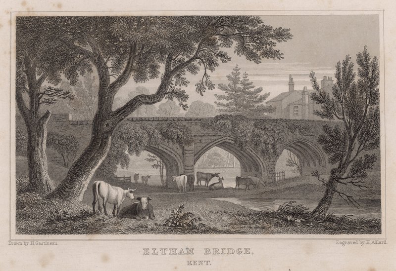 Eltham Bridge, Kent od Henry Gastineau