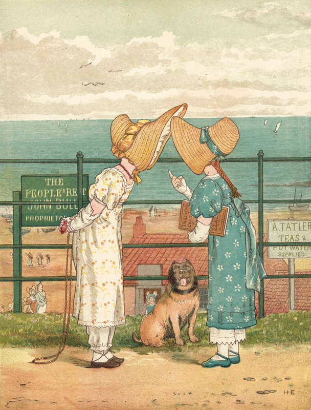 Pomlouvání lidí (barevné lito) od Henry Hetherington Emmerson
