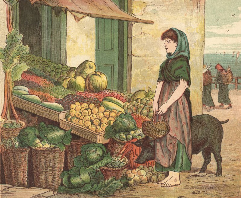 Chudí lidé (barva lito) od Henry Hetherington Emmerson