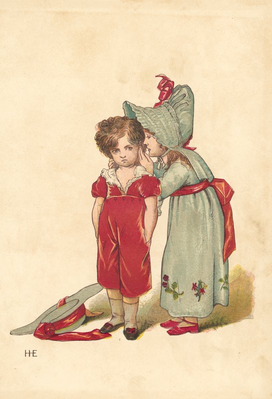 Šeptající lidé (barevné lito) od Henry Hetherington Emmerson