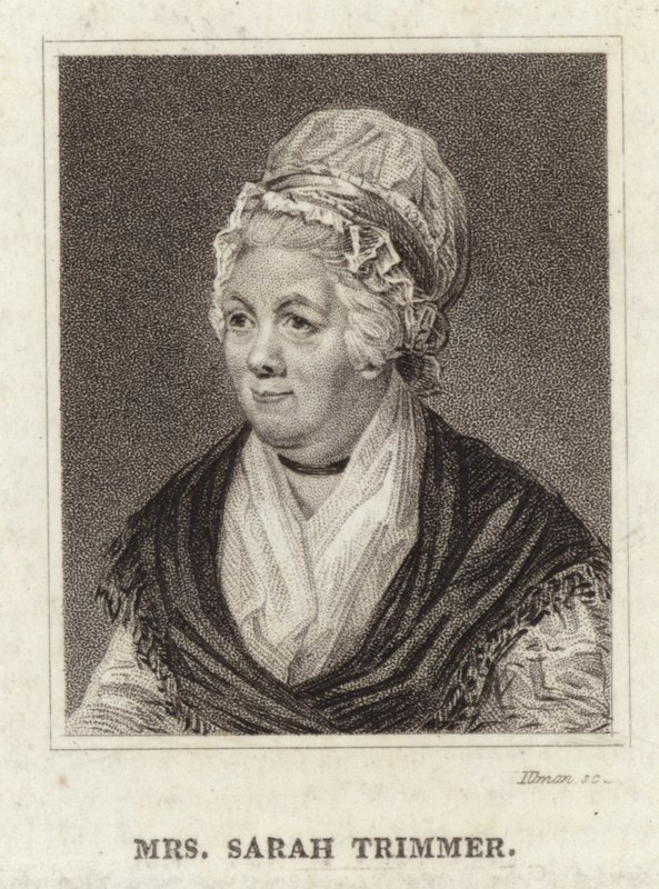 Portrét Sarah Trimmerové od Henry Howard