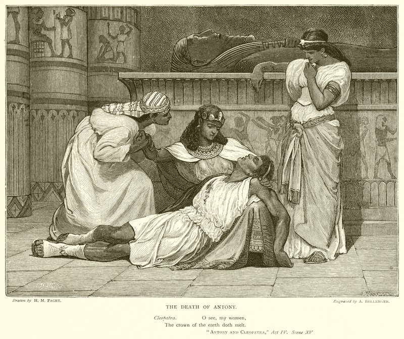 Antony a Kleopatra od Henry Marriott Paget