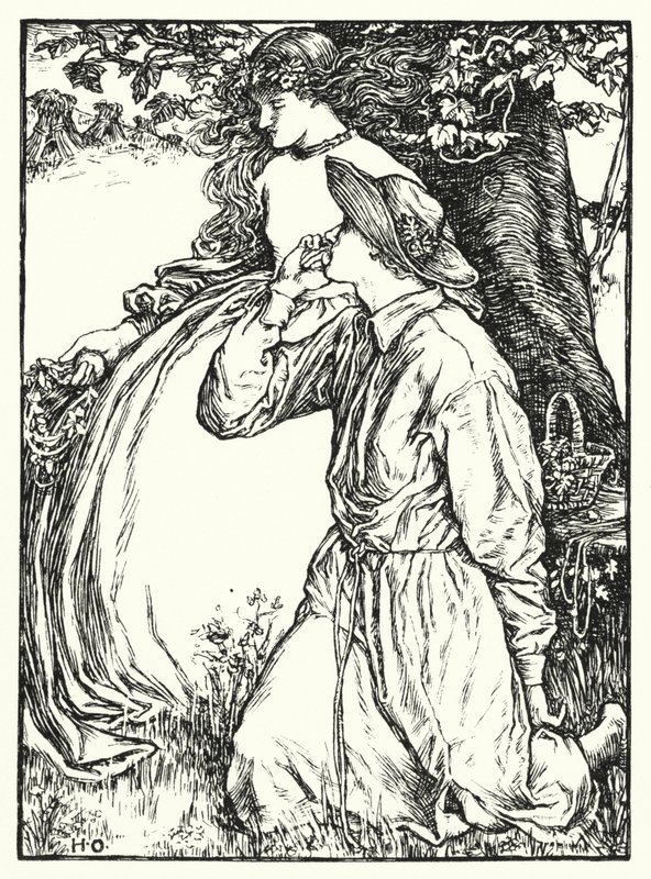 Shakespearovy sonety, Sonet XCI (litho) od Henry Ospovat