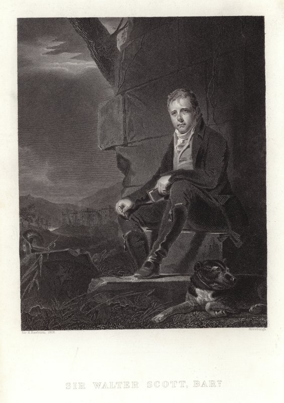 Sir Walter Scott od Henry Raeburn