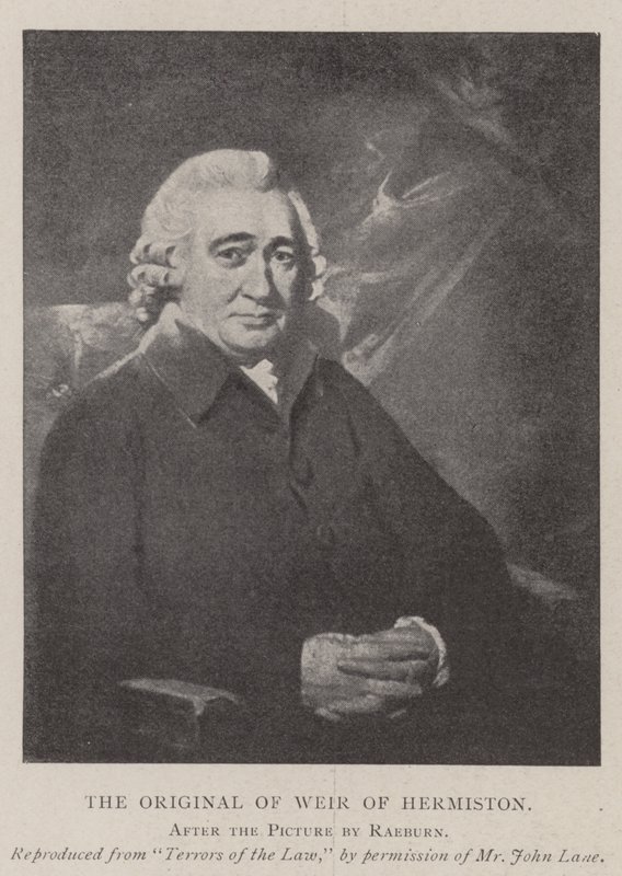 Originál Weir of Hermiston od Henry Raeburn