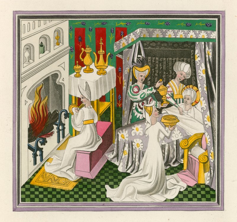 Narození svatého Edmunda, 1433 od Henry Shaw