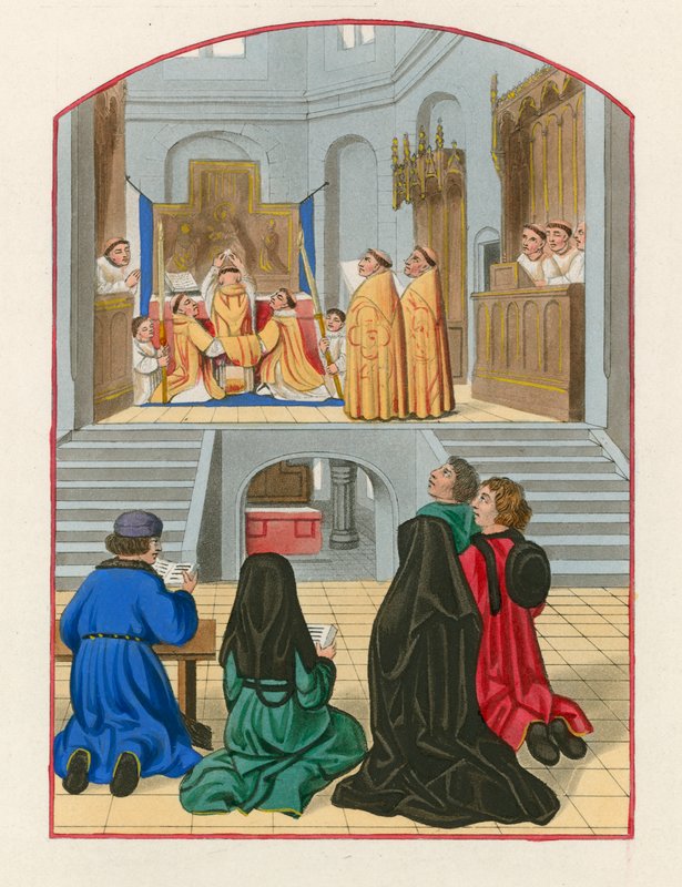 Nadmořská výška hostitele, c 1500 od Henry Shaw