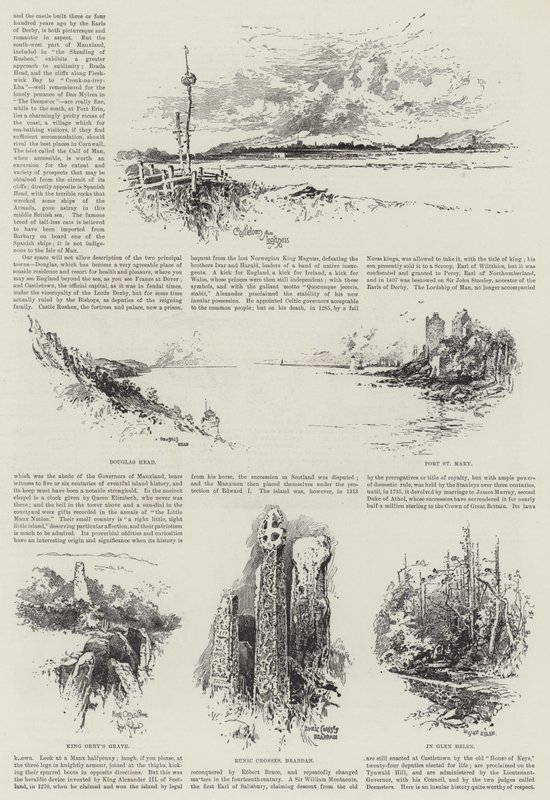 Toulání po Manské zemi od Herbert Railton