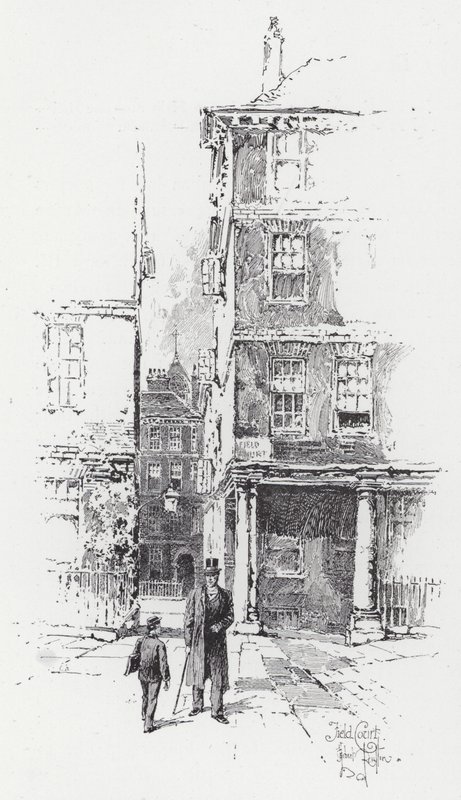 Field Court (rytina) od Herbert (after) Railton