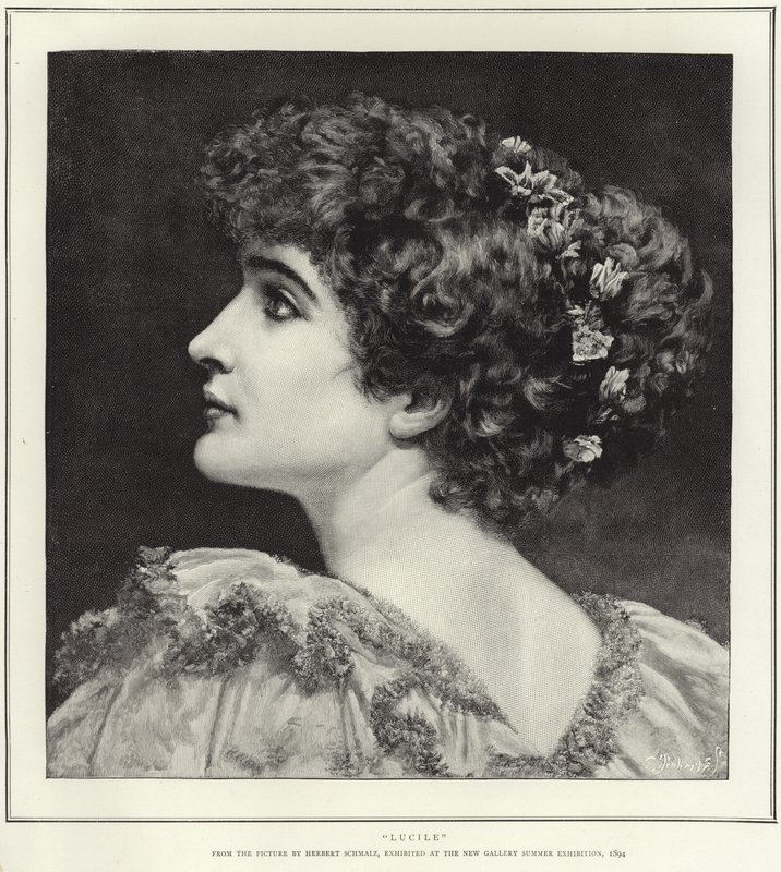 Lucille, od Herberta Schmalze od Herbert Gustave Schmalz