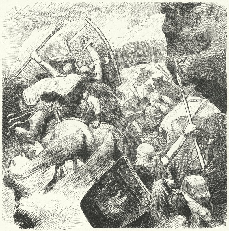 Barbarské migrace, 4. - 6. století od Hermann Vogel