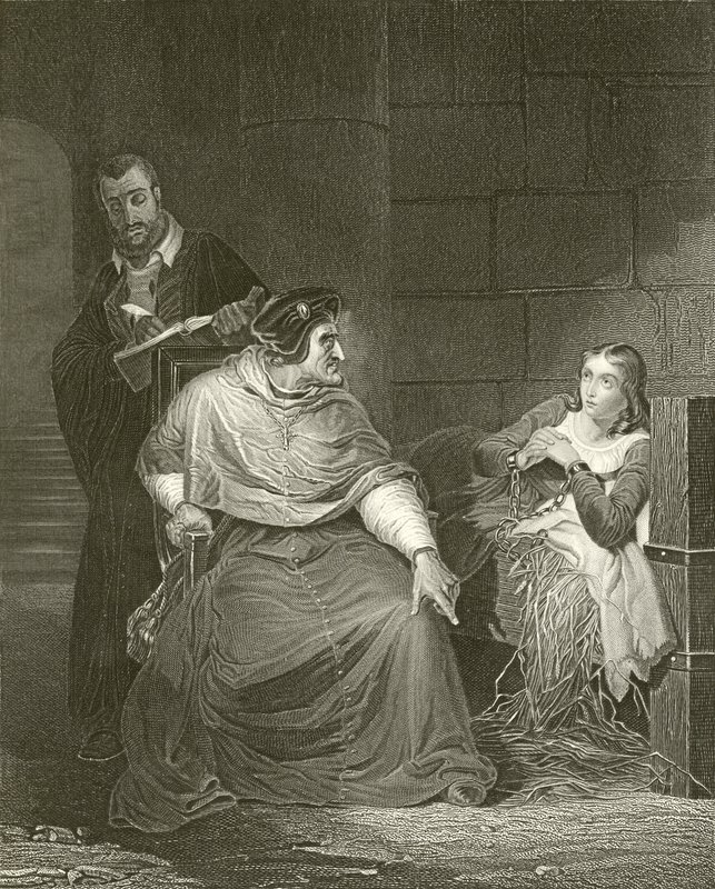 Johanka z Arku od Hippolyte Delaroche