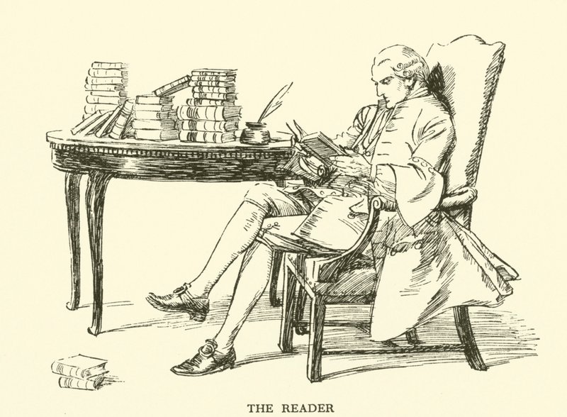 The Reader (rytina) od Hugh Thomson