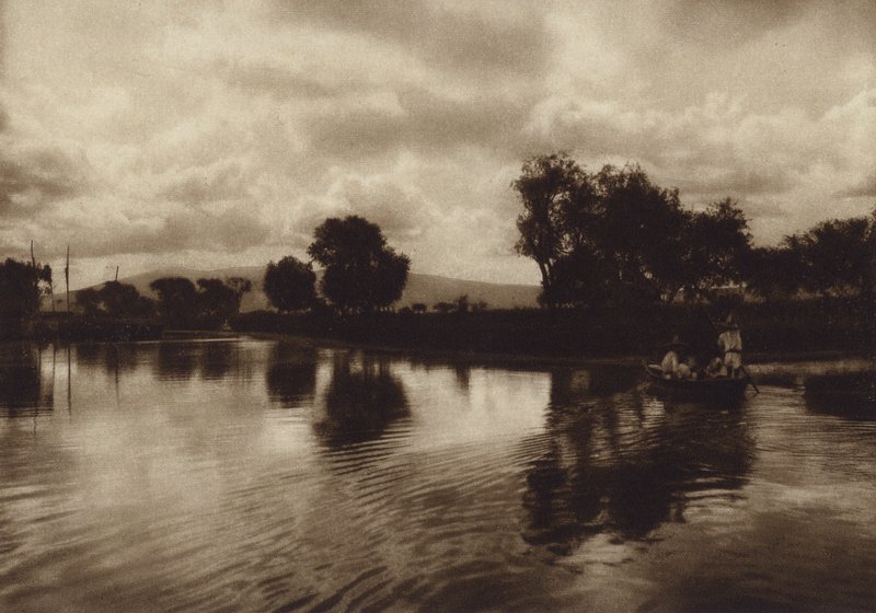 Mexiko: Ocotlan, stát Jalisco (čb fotografie) od Hugo Brehme